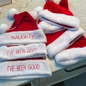 7 Christmas Santa Hats